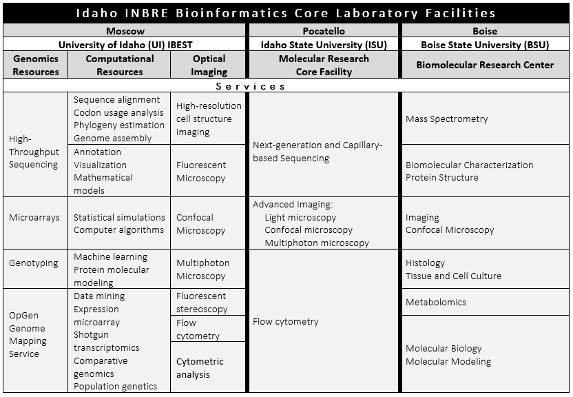 bioinformatics-core-facilities_table